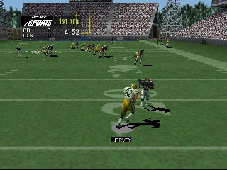 NFL Quarterback Club 99 (Europe) In game screenshot